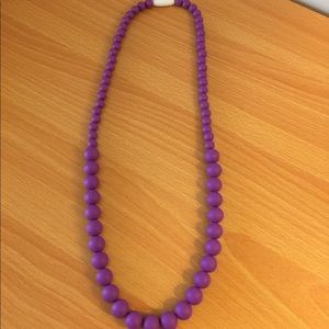 Chewbeads Purple Necklace
